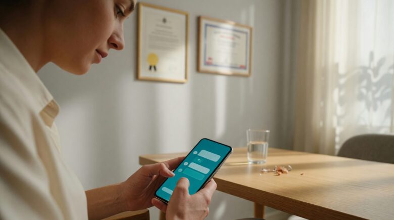 Comparison of AI chatbot interface and licensed therapist consultation for mental health support