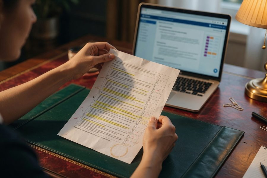 Split screen comparing Claude and Mistral output on a sensitive legal document