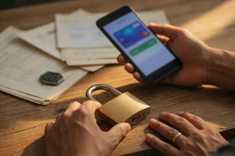Security settings interface for wallet connection permissions
