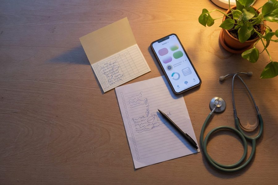 Episodic AI health check workflow: no wearables, no daily logging