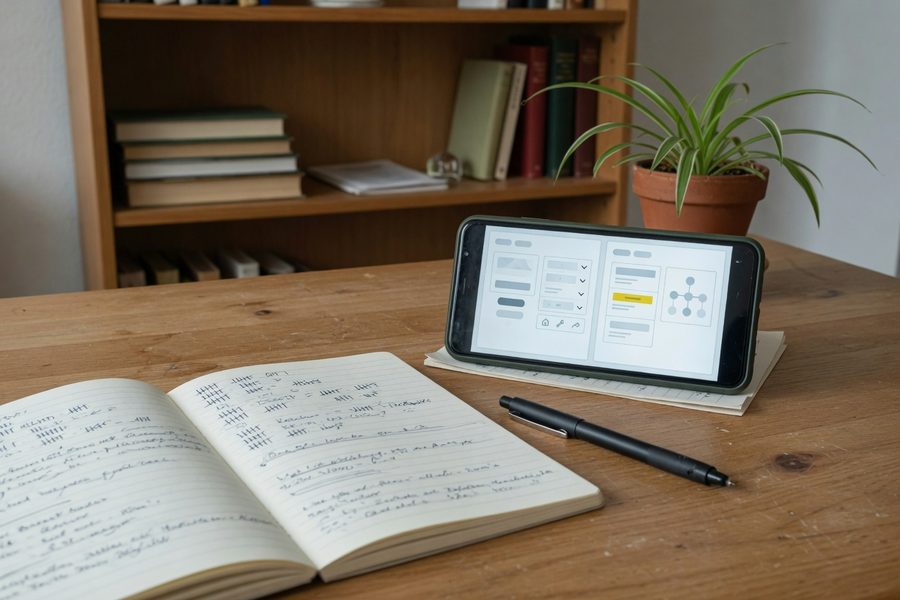 AI tax dashboard showing business versus hobby risk score for a side-gig seller